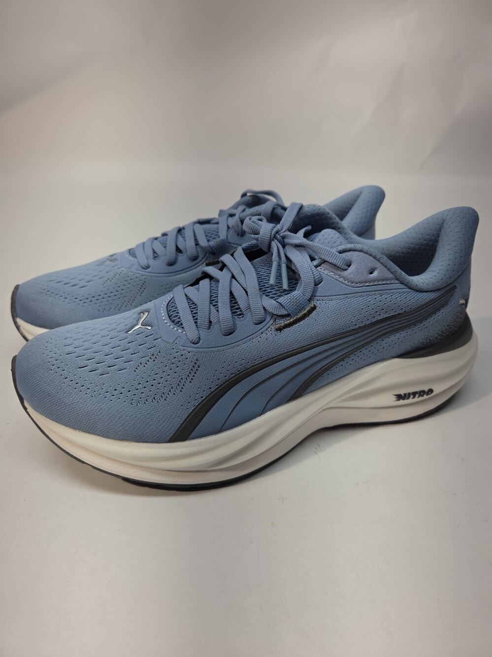 PUMA NITRO 3 Men's Running Shoes - Size 9 Light Blue 313488-06 New W/O Box